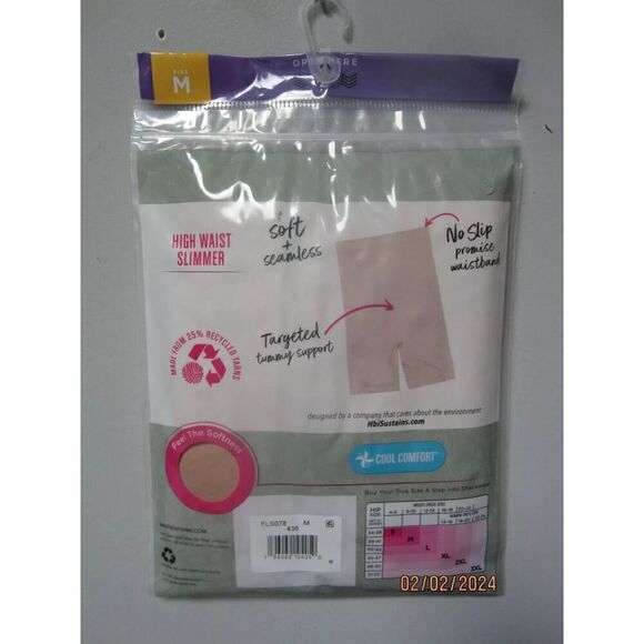 Maidenform Women's Firm Beige High Waist Thigh Slimmer Size M - Picture 2 of 2